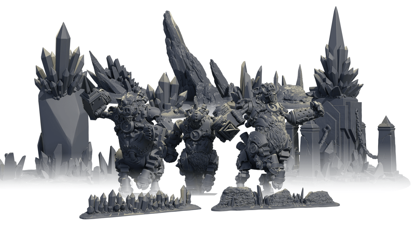 Harpoons & hellfire — Warmachine 3D May Preview - Steamforged Games
