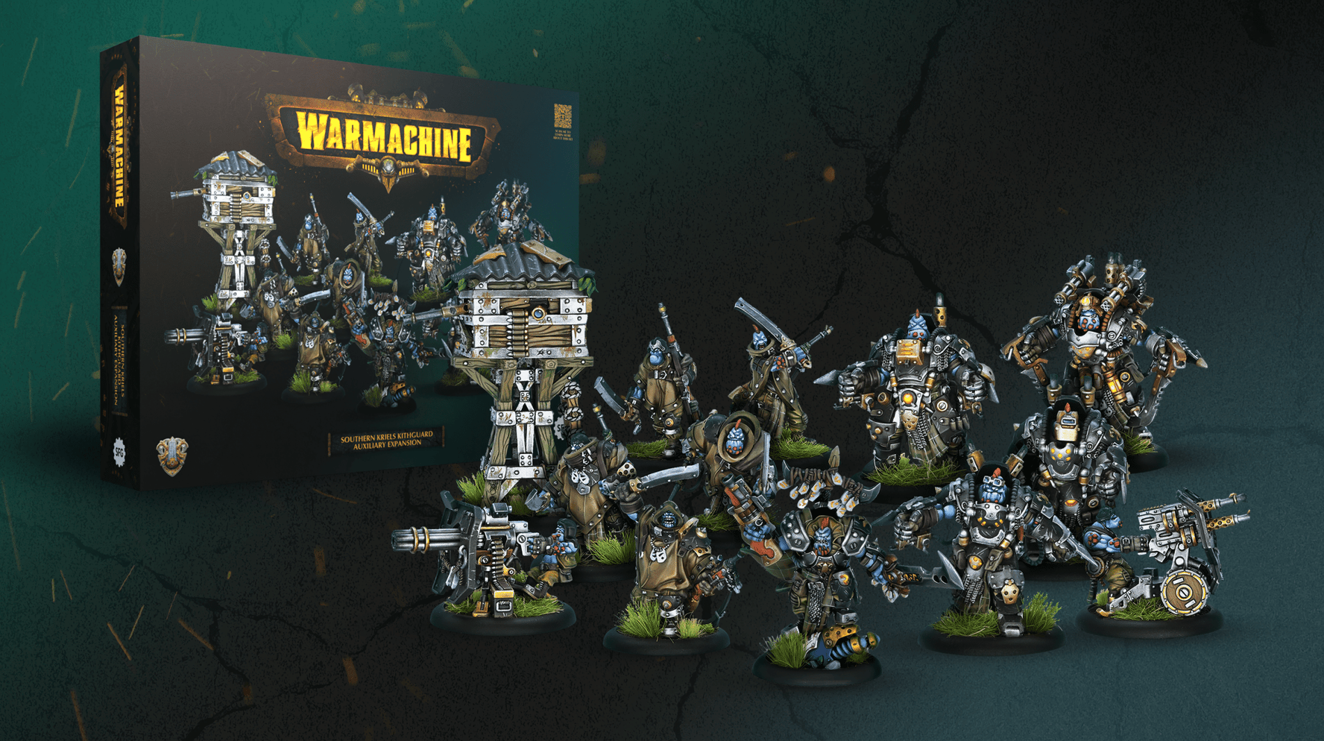 A steel storm mobilizes from Alchiere — Kithguard Auxiliary Expansion - Steamforged Games
