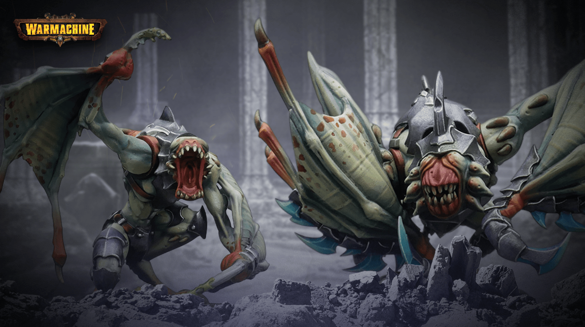 Get up close with Fane of Nyrro's warbeasts - Steamforged Games