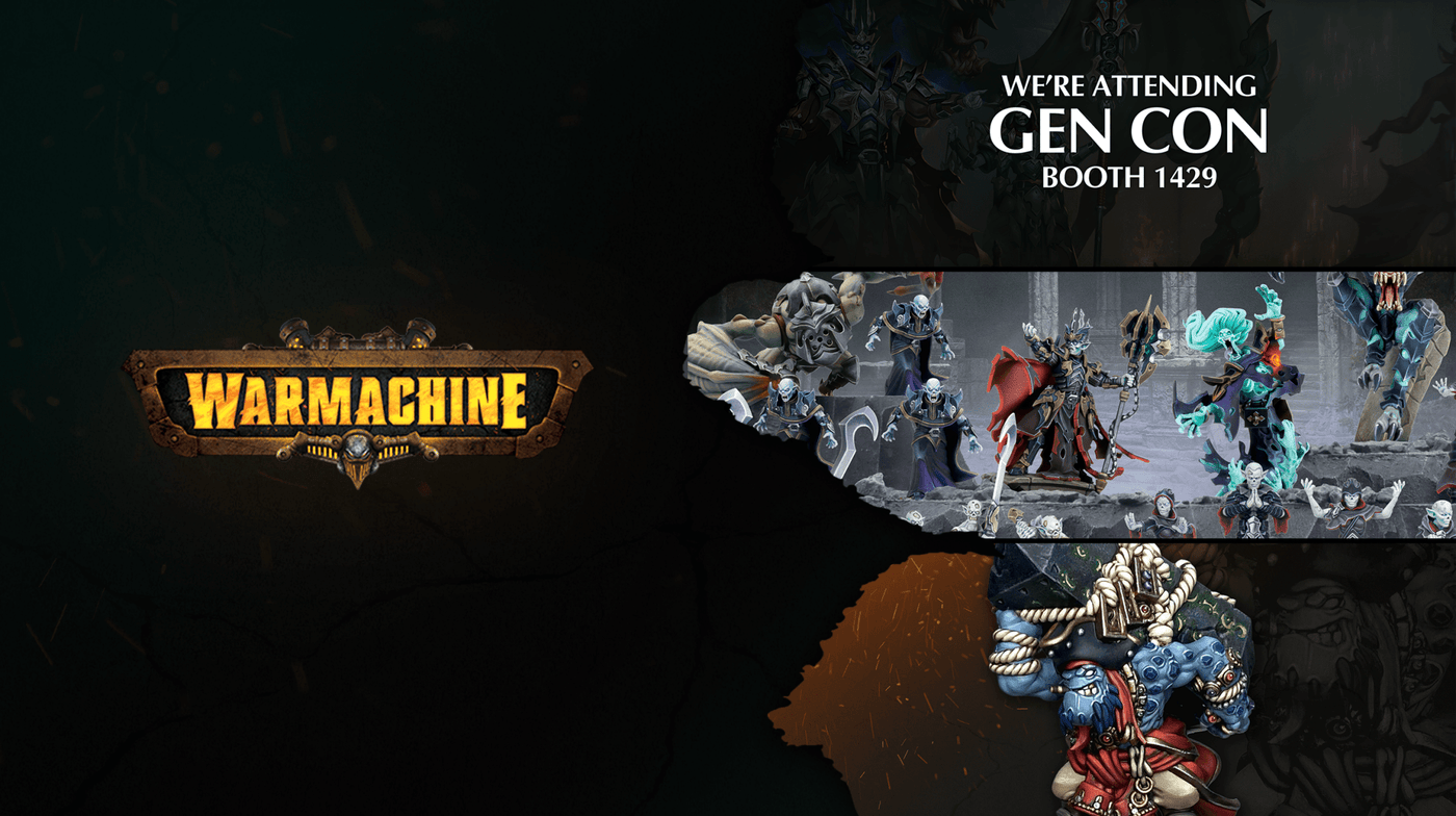 Warmachine Wednesday — Gen Con, Court of Shadows, and colossal reveals - Steamforged Games