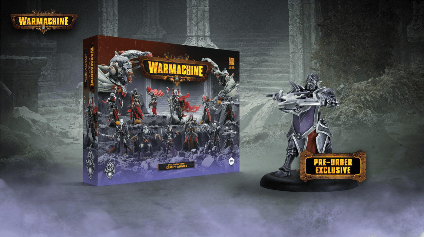 Exclusive variant model for Fane of Nyrro pre-orders - Steamforged Games