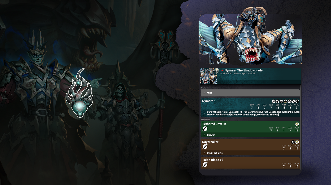 Rules reveal – Nymara the Shadowblade