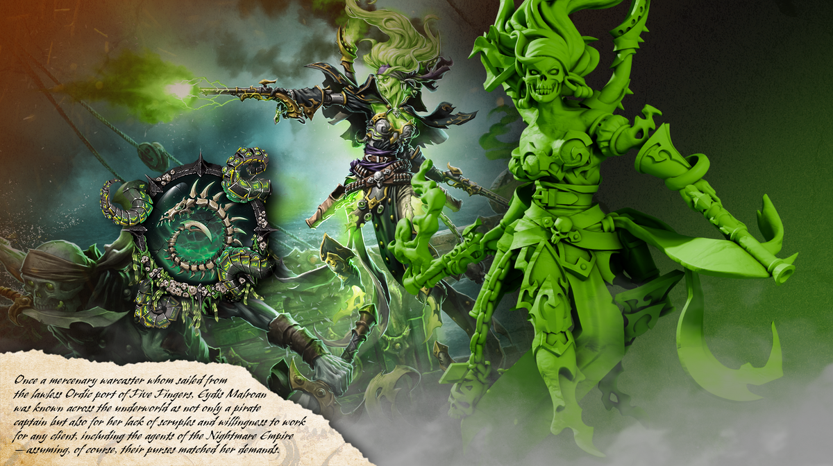 Loremachine – Who is the Cryx Dread Armada warcaster, Captain Malroan?
