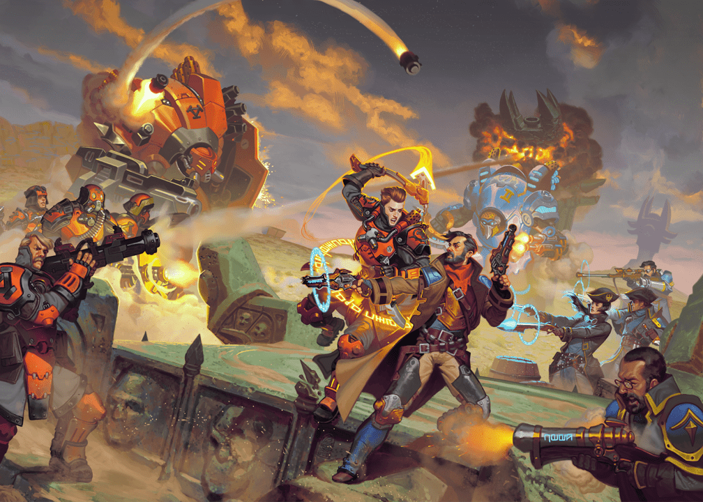 Out Now! Warmachine Two Player Starter Set - Steamforged Games