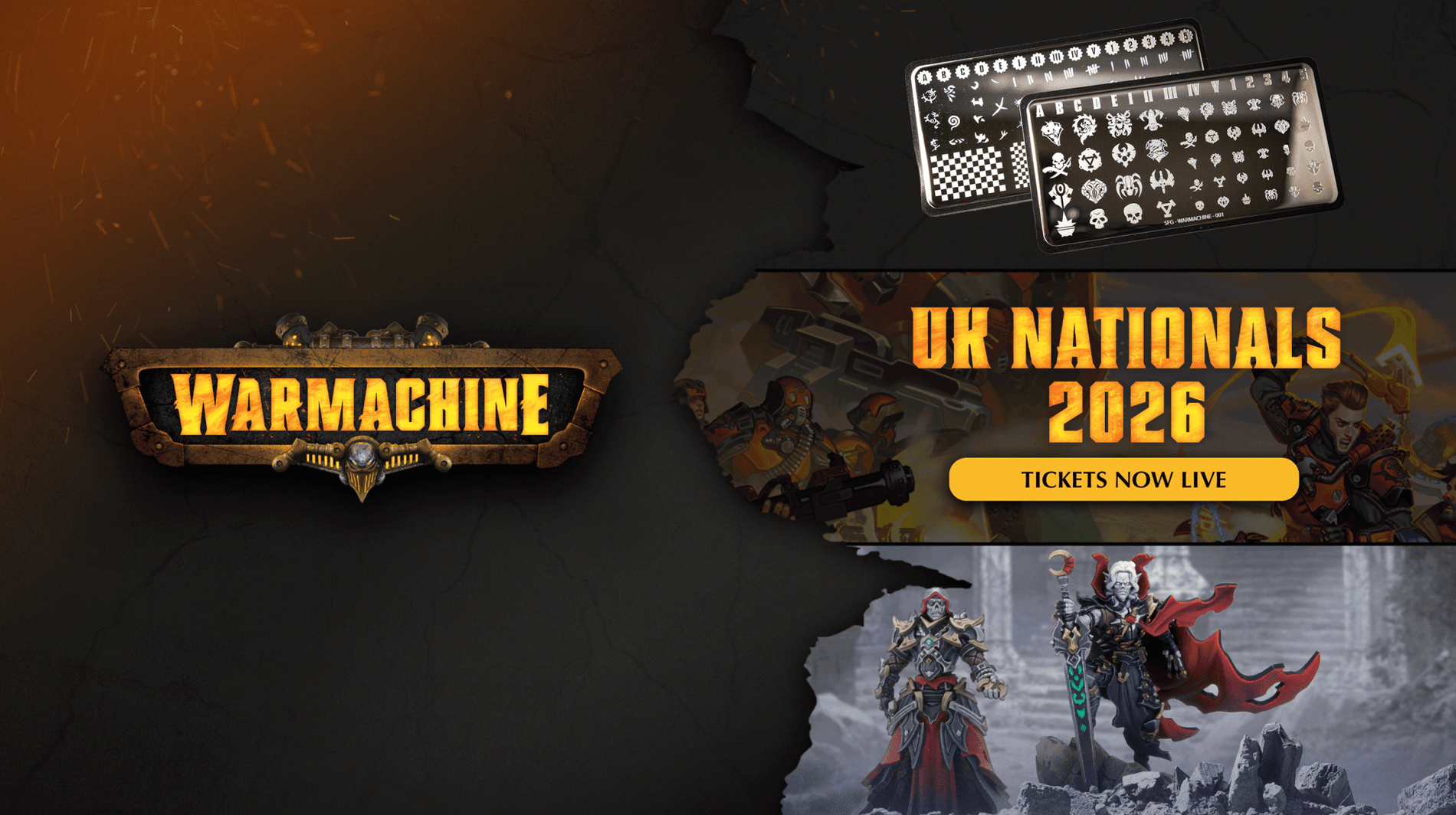 Warmachine Wednesday – UK Nationals, hobby Stampin’ Plates, and live previews - Steamforged Games