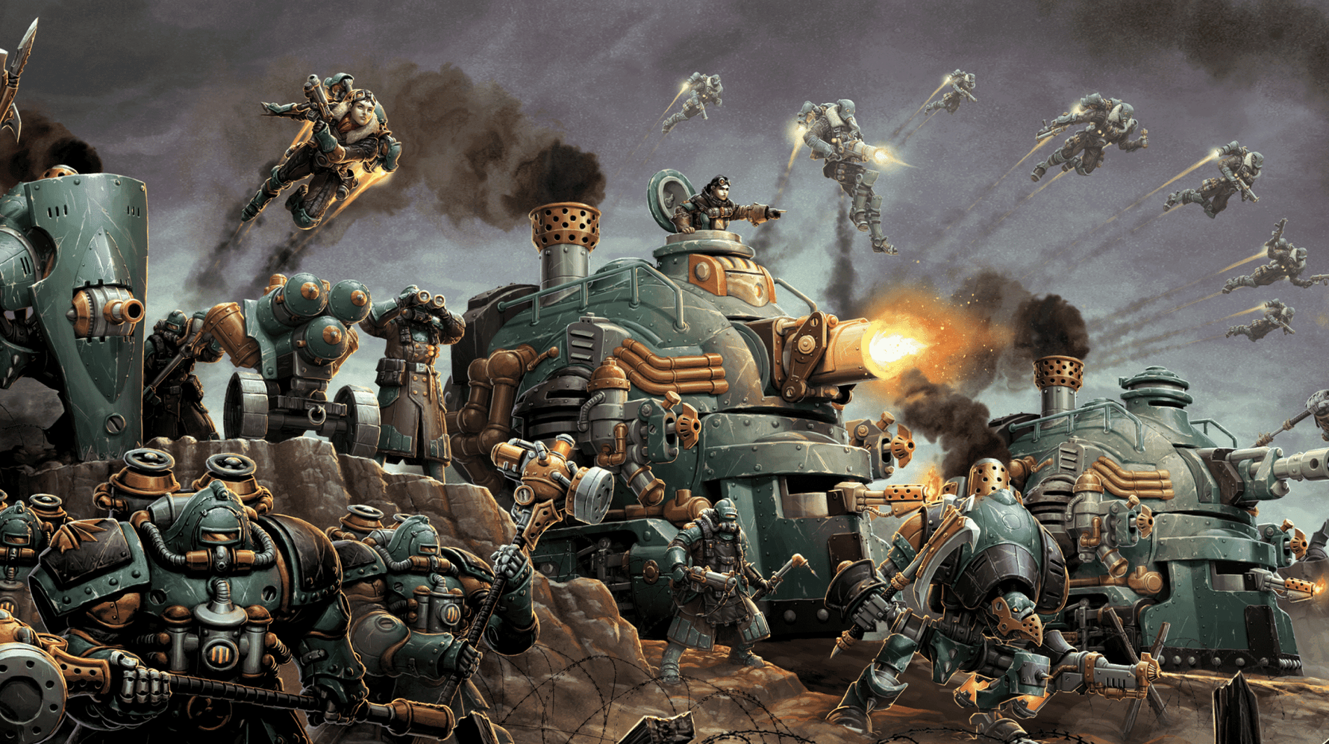 Alchemy returns to the Iron Kingdoms — Crucible Guard are back - Steamforged Games