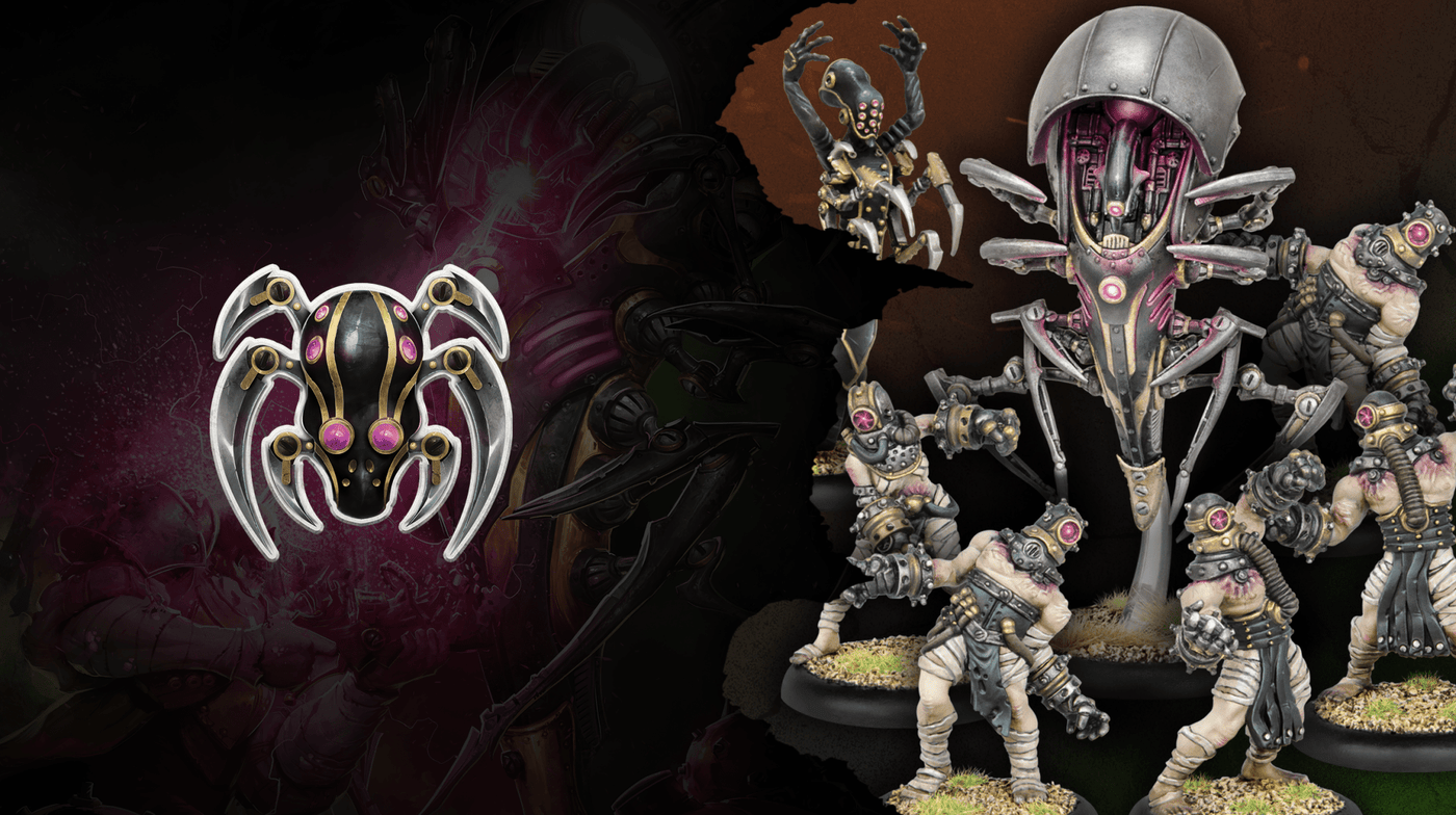 Steel your minds. Cognifex Cyphon and drudge reinforcements invade the Iron Kingdoms - Steamforged Games