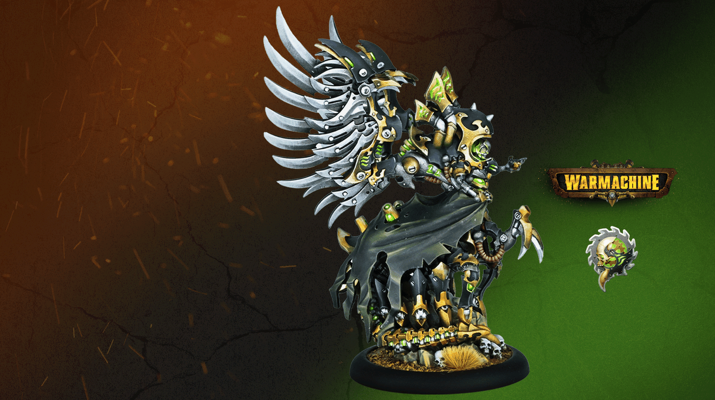 Cryx Ascends — Mortenebra, Perfected Warcaster Preview | Warmachine - Steamforged Games