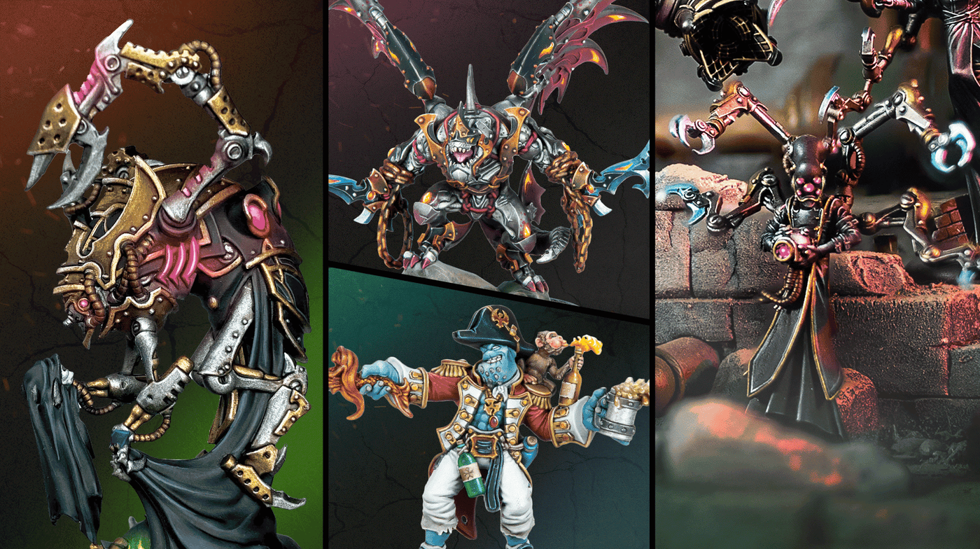 Warmachine Wednesday – Foul tides and dark minds unleashed - Steamforged Games