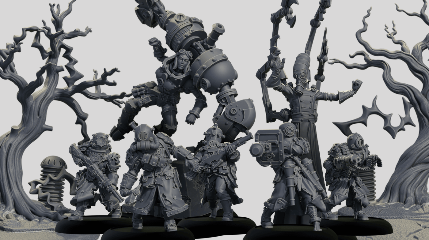 Snow control — Warmachine 3D November - Steamforged Games