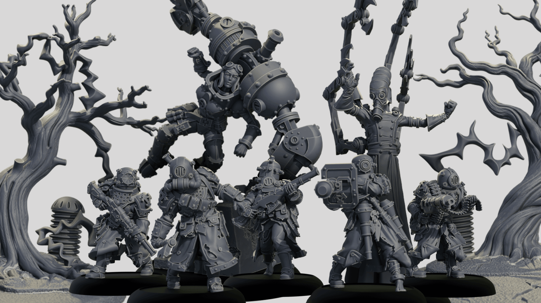 Snow control — Warmachine 3D November - Steamforged Games