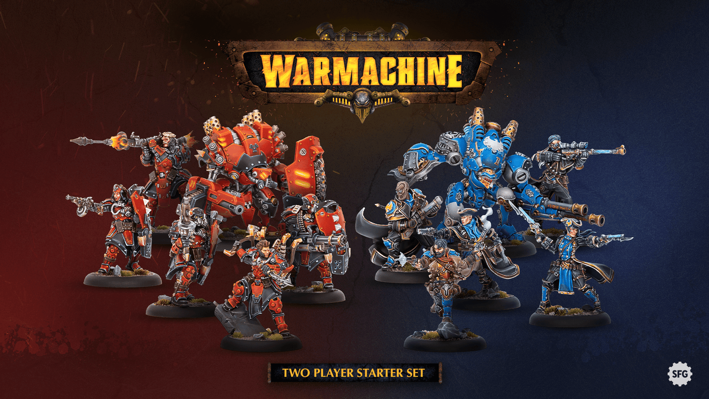 Captain Bastian Falk & Sergeant Goran Lazarenko, the Jackal  | Warmachine Wednesday - Steamforged Games