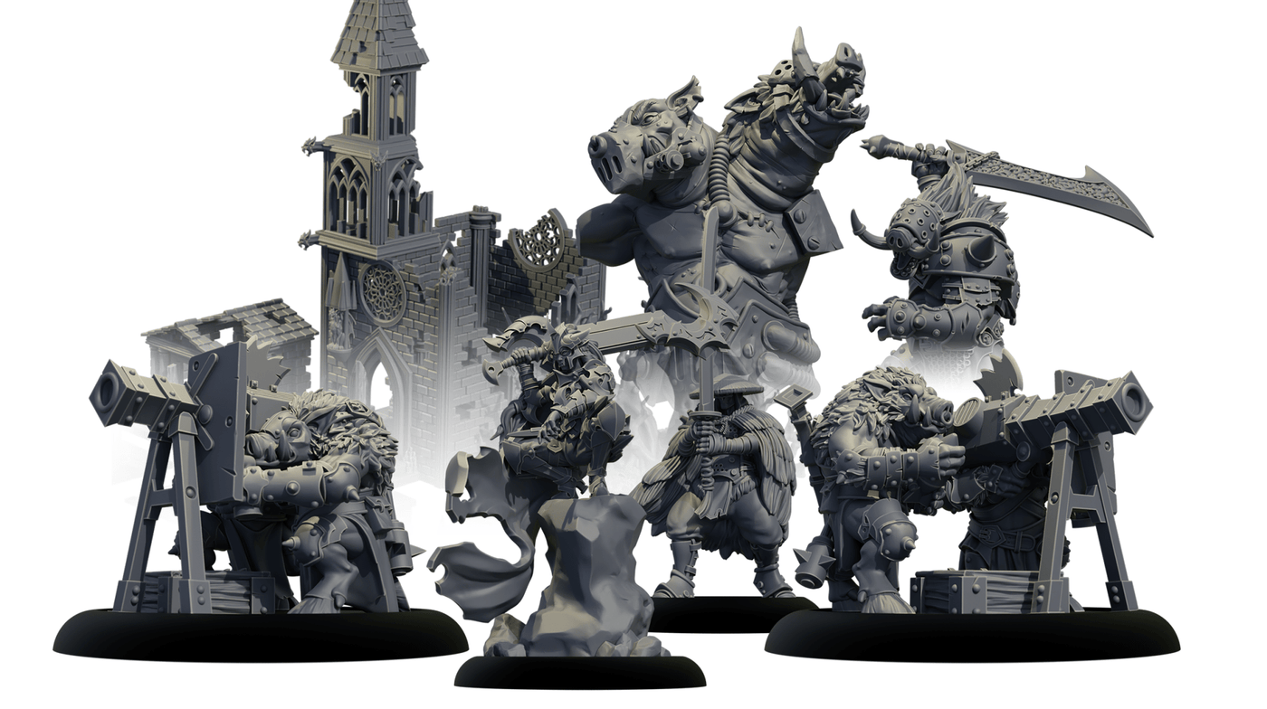 Rocket fire & ruin — Warmachine 3D June preview - Steamforged Games