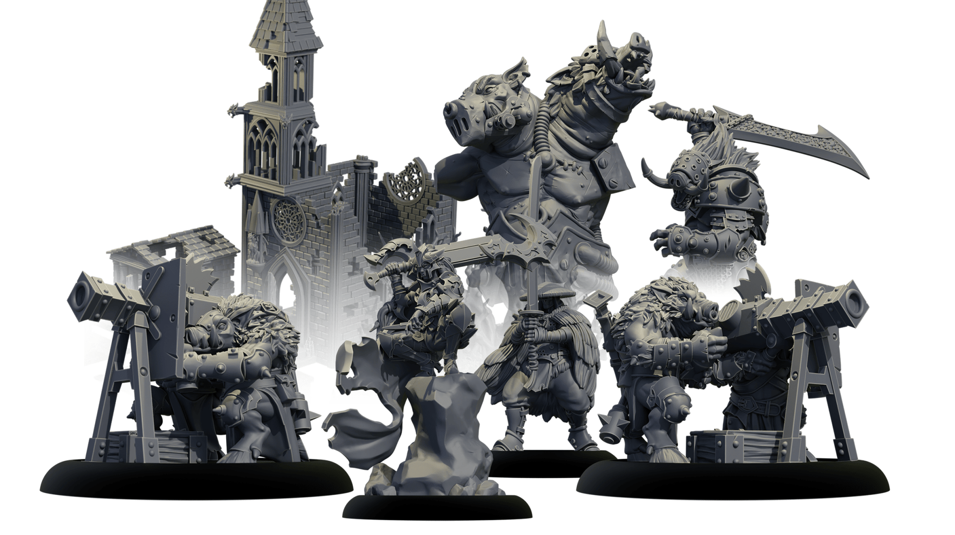 Rocket fire & ruin — Warmachine 3D June preview - Steamforged Games