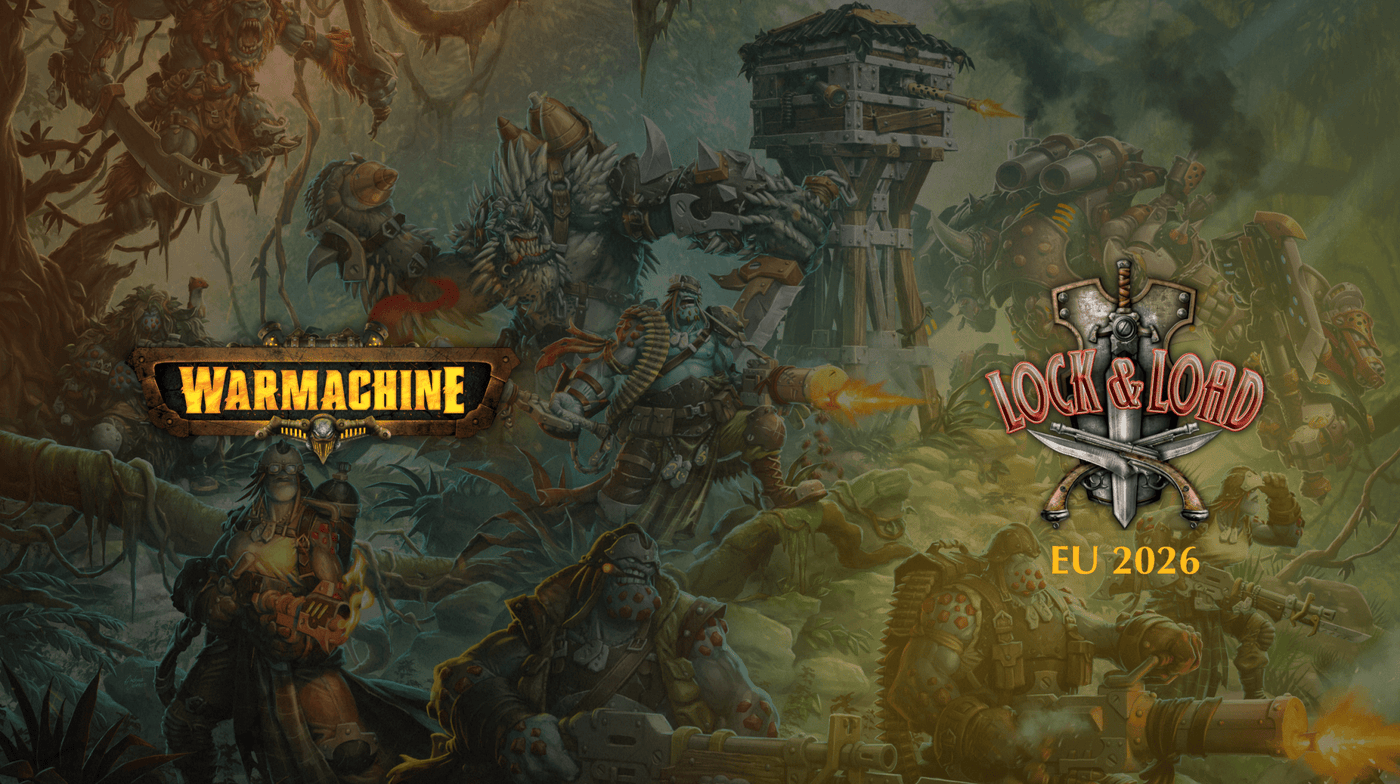 Badges now available! Lock in for Lock & Load EU 2026 - Steamforged Games