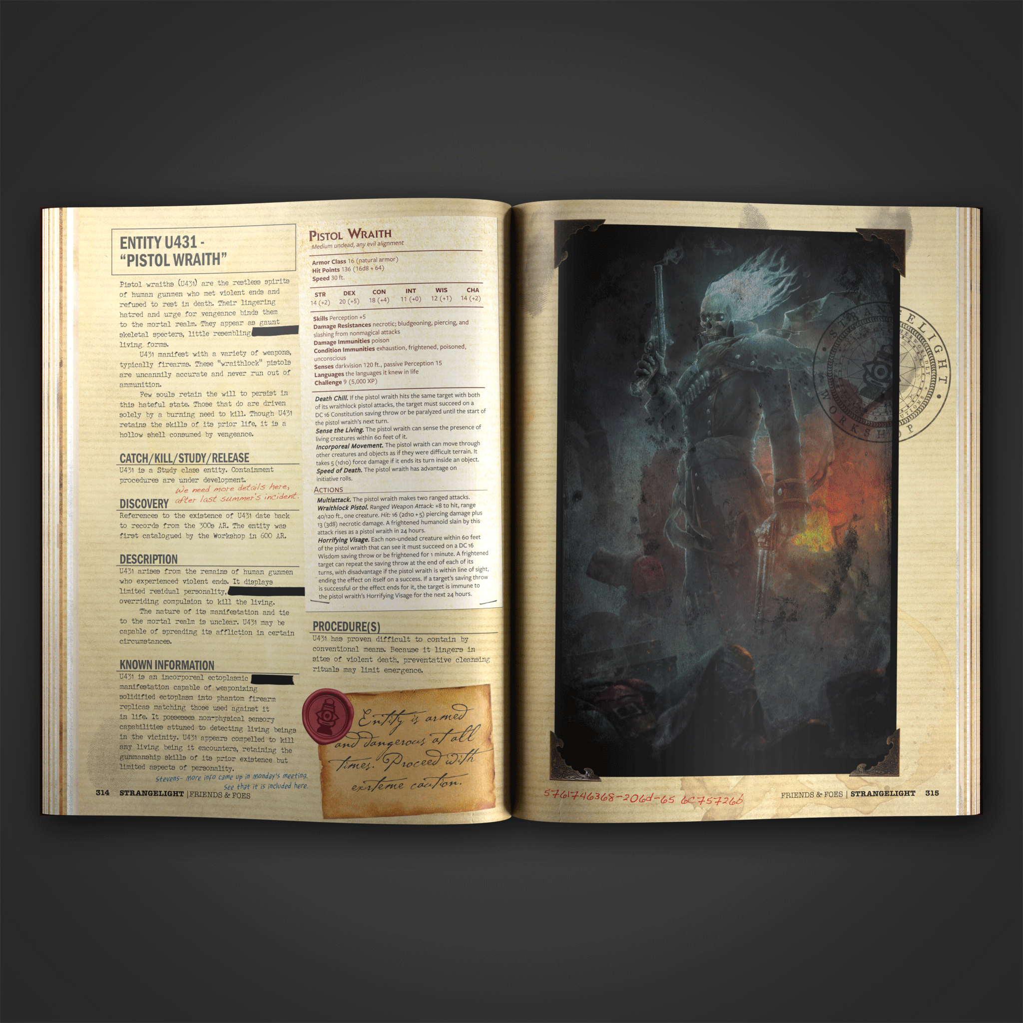 Iron Kingdoms: Strangelight Workshop Specternomicon - Steamforged Games