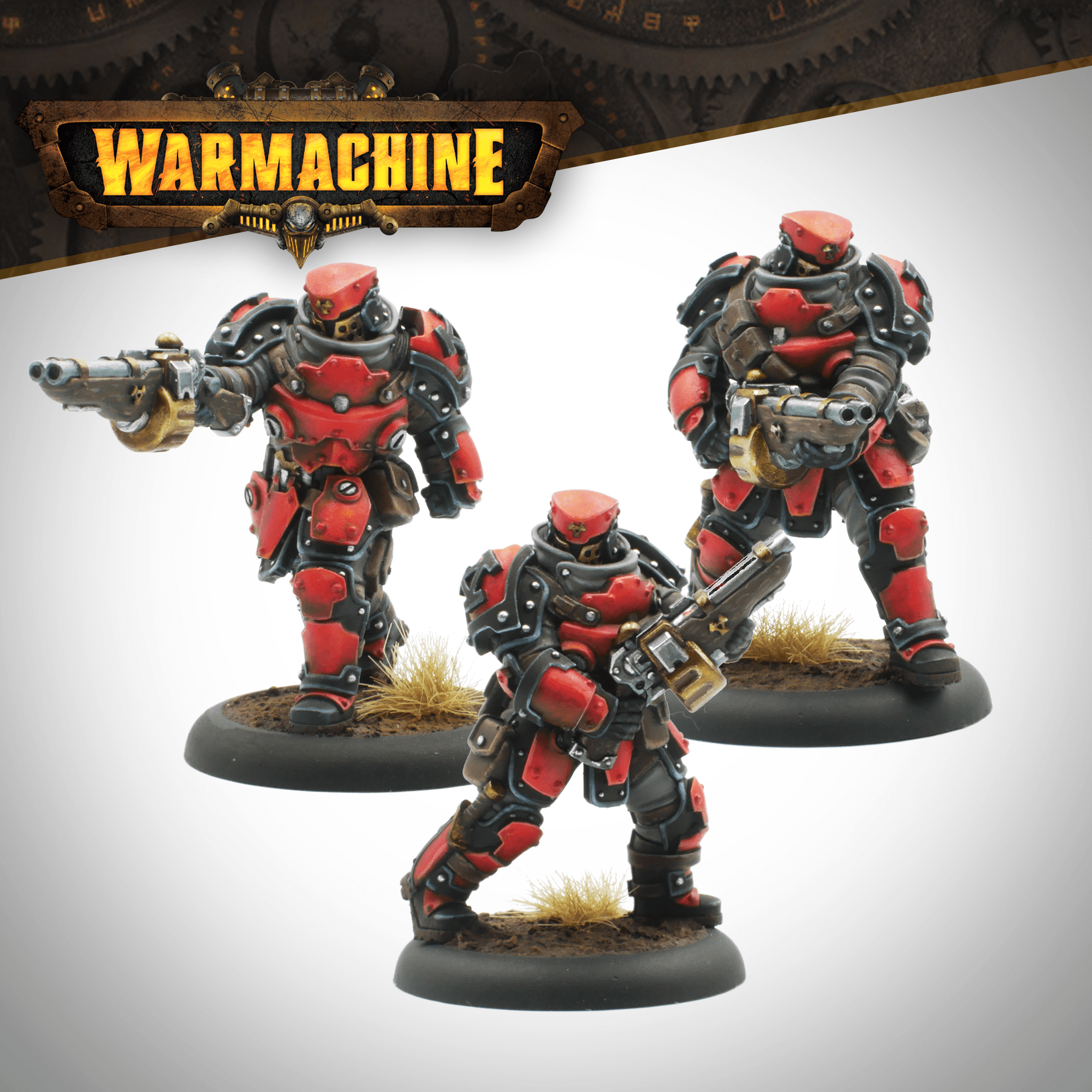 Warmachine: Shock Trooper Gunners