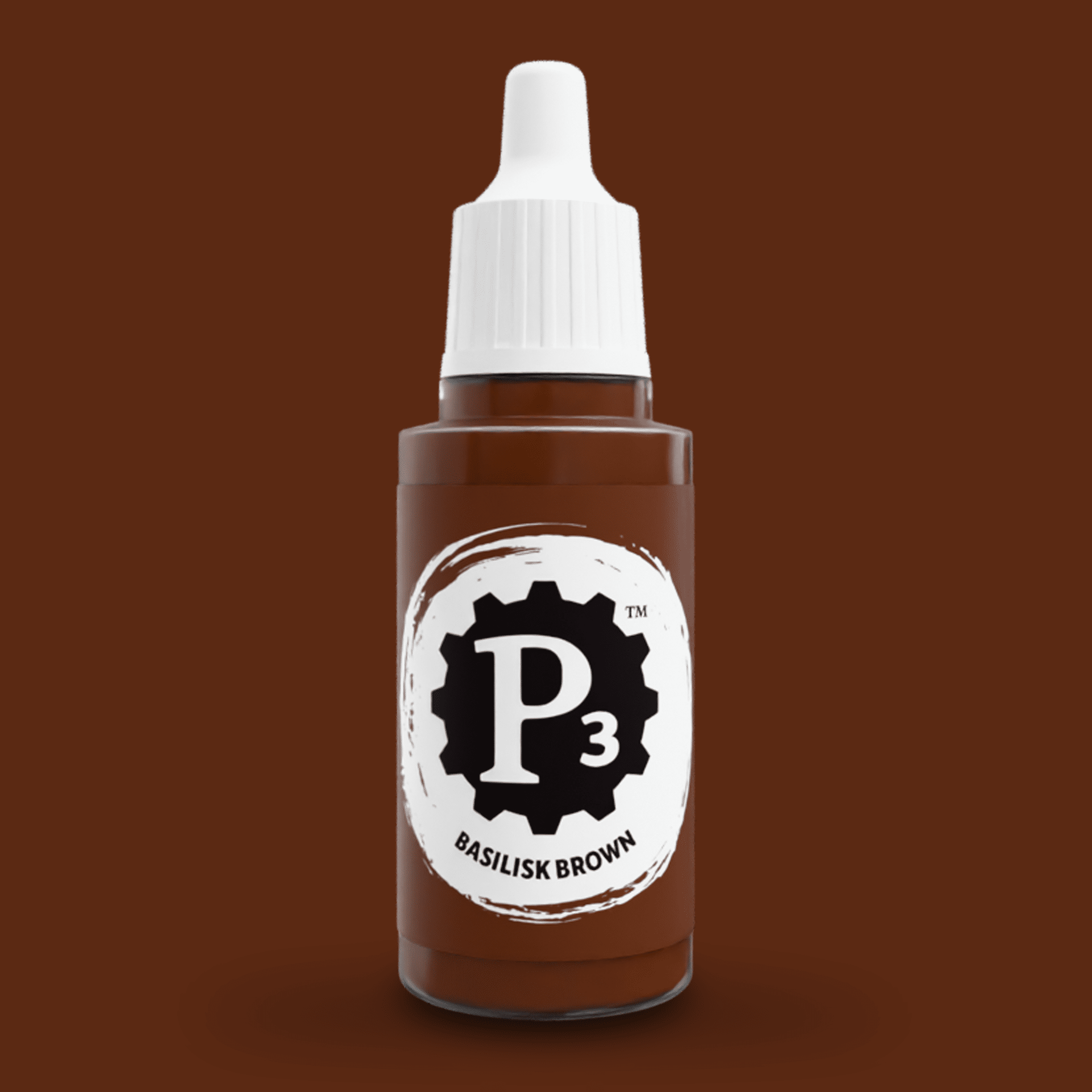 P3 Paints: Basilisk Brown - Steamforged Games