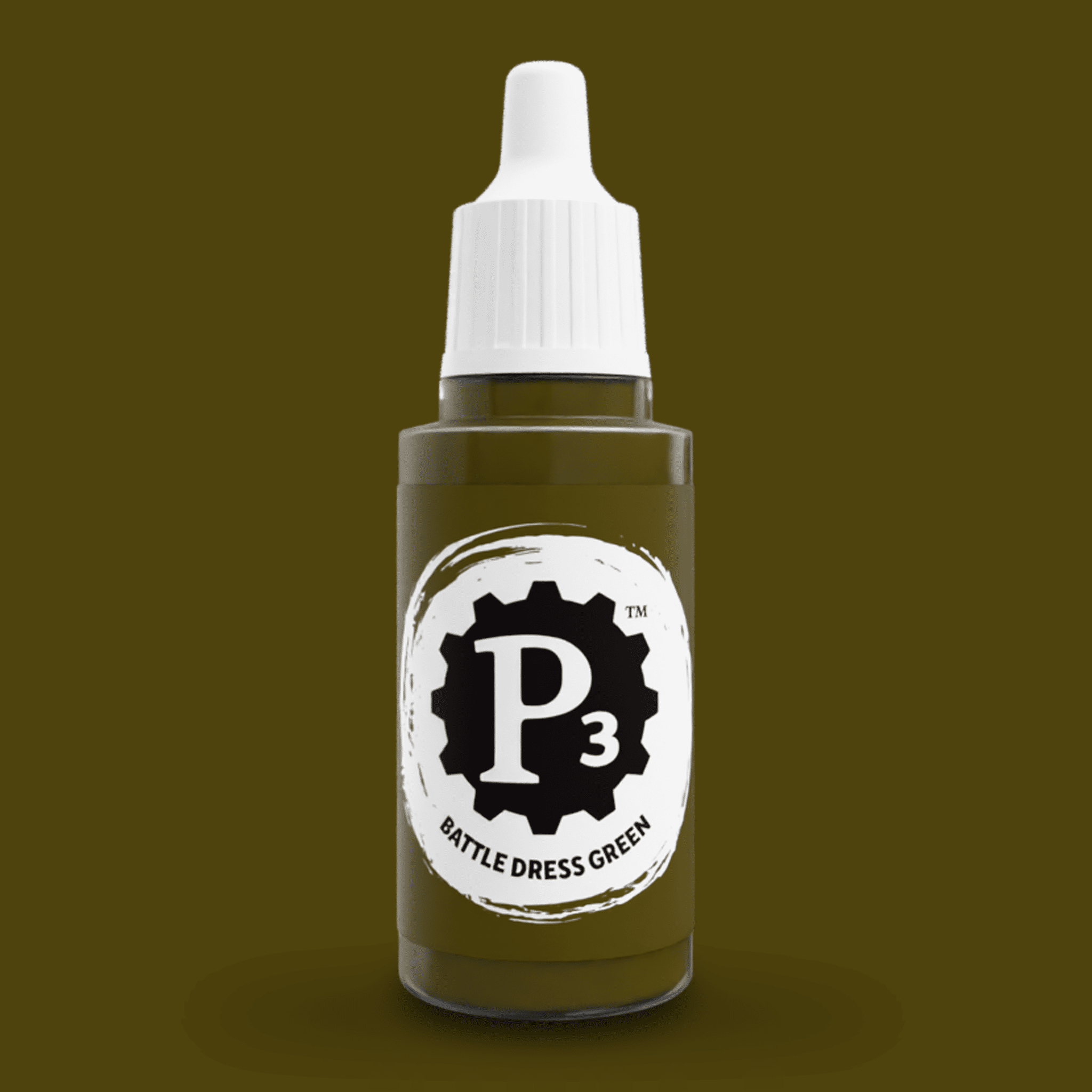 P3 Paints: Battle Dress Green - Steamforged Games