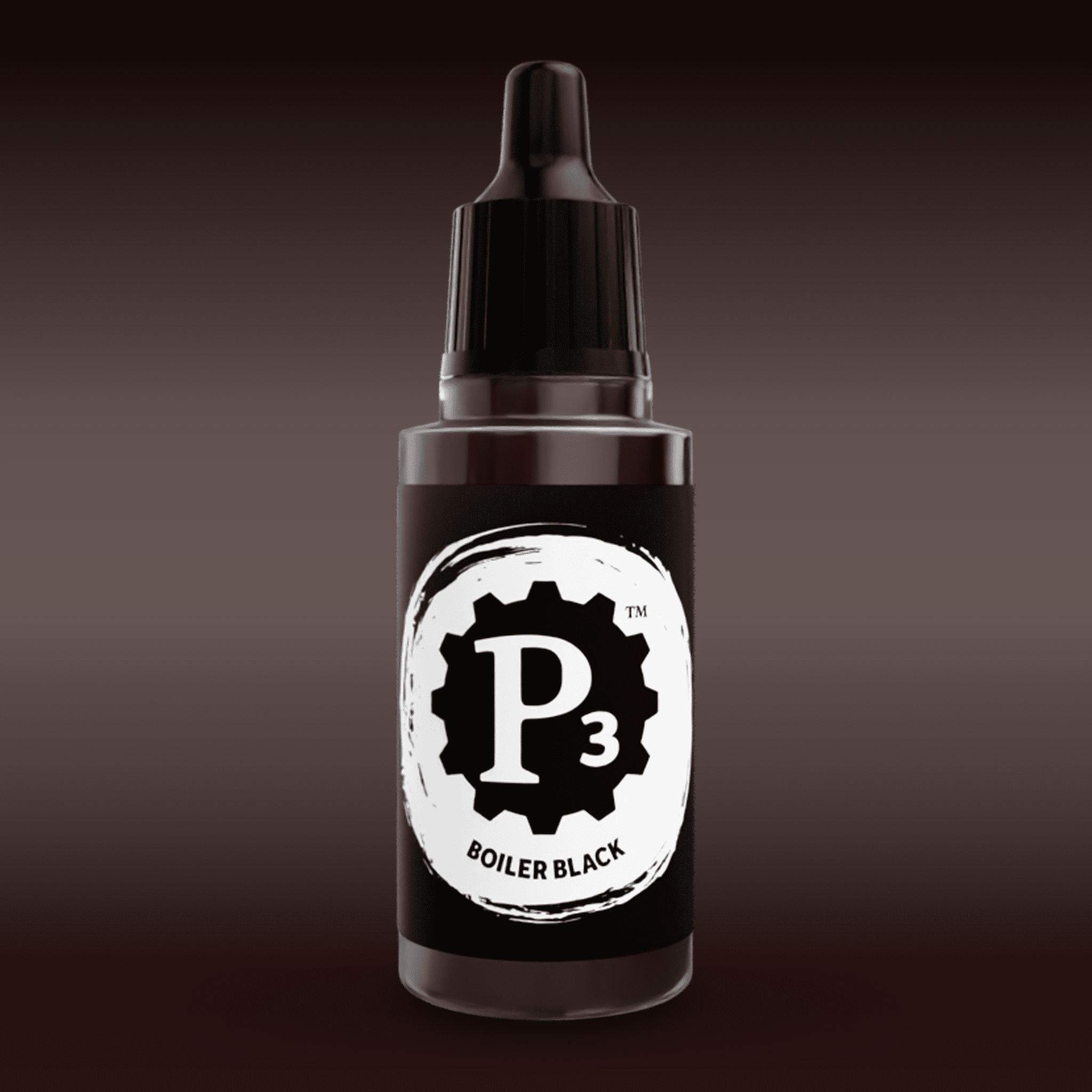 P3 Paints: Boiler Black - Steamforged Games