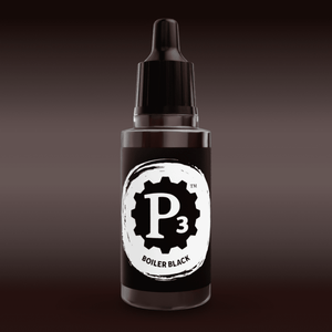 P3 Paints: Boiler Black - Steamforged Games
