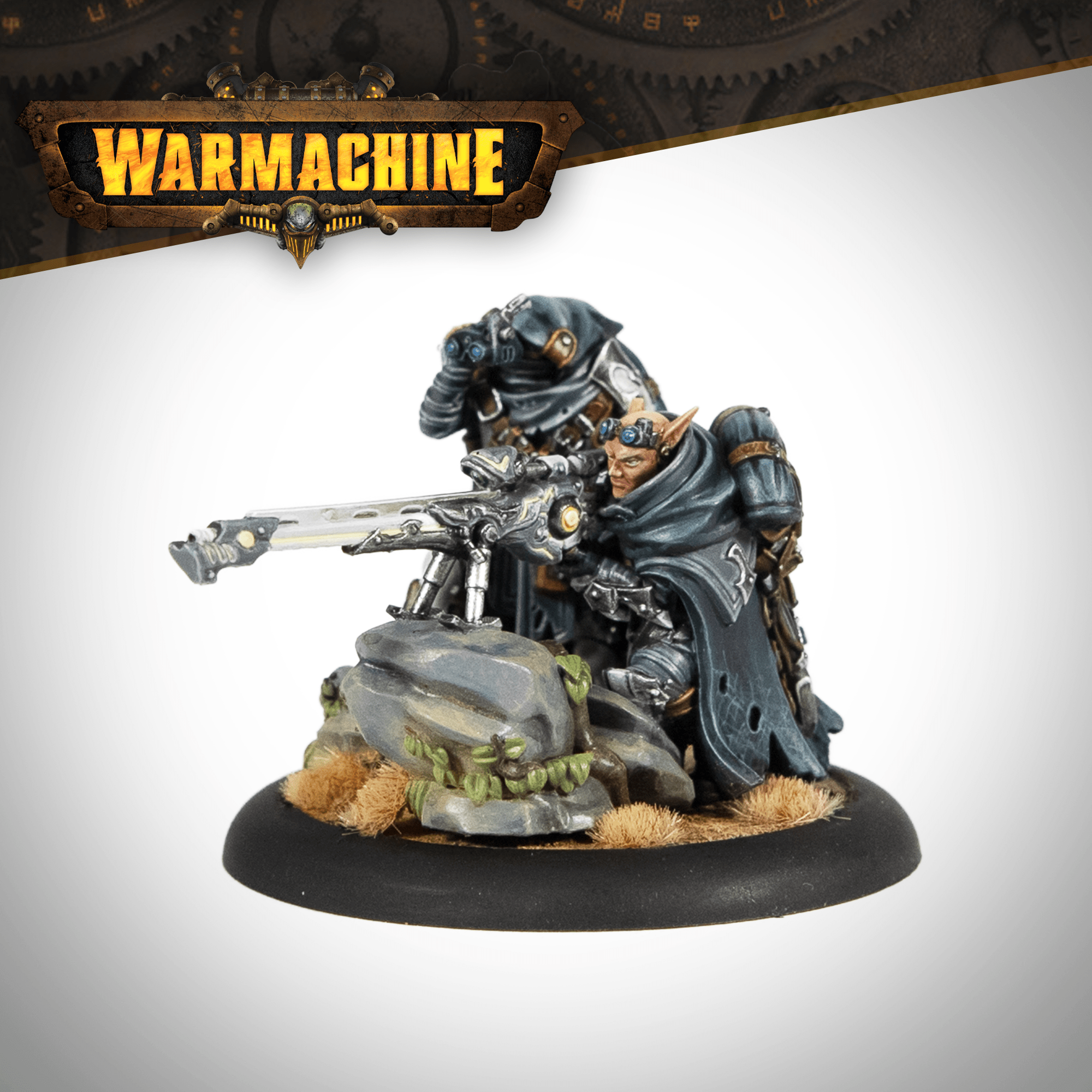 Warmachine: Mage Hunter Sniper Team