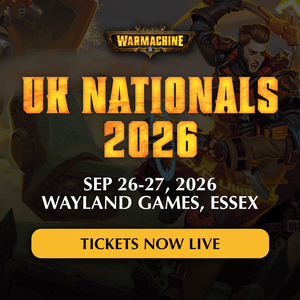Warmachine UK Nationals 2026 Ticket - Steamforged Games