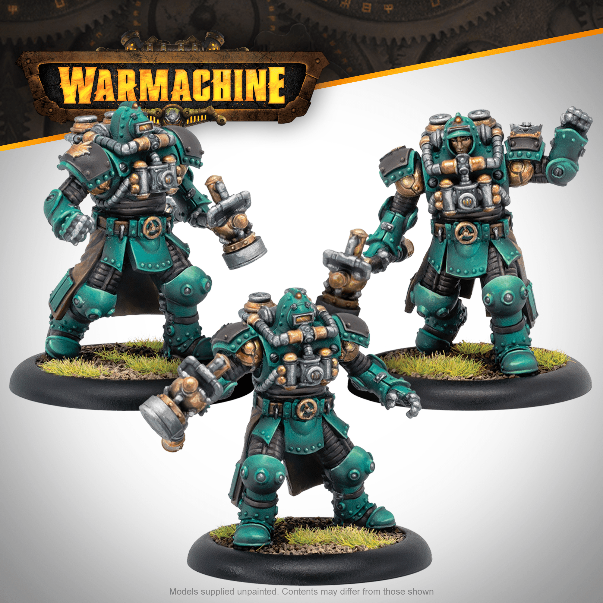 Warmachine: Crucible Guard Assault Troopers - Steamforged Games