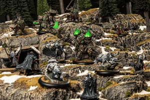 Warmachine: The Graveborn Command Cadre (HIPS) - Steamforged Games
