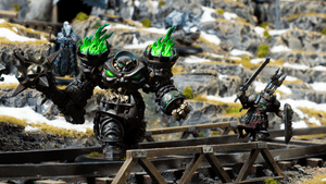 Warmachine: The Graveborn Command Cadre (HIPS) - Steamforged Games