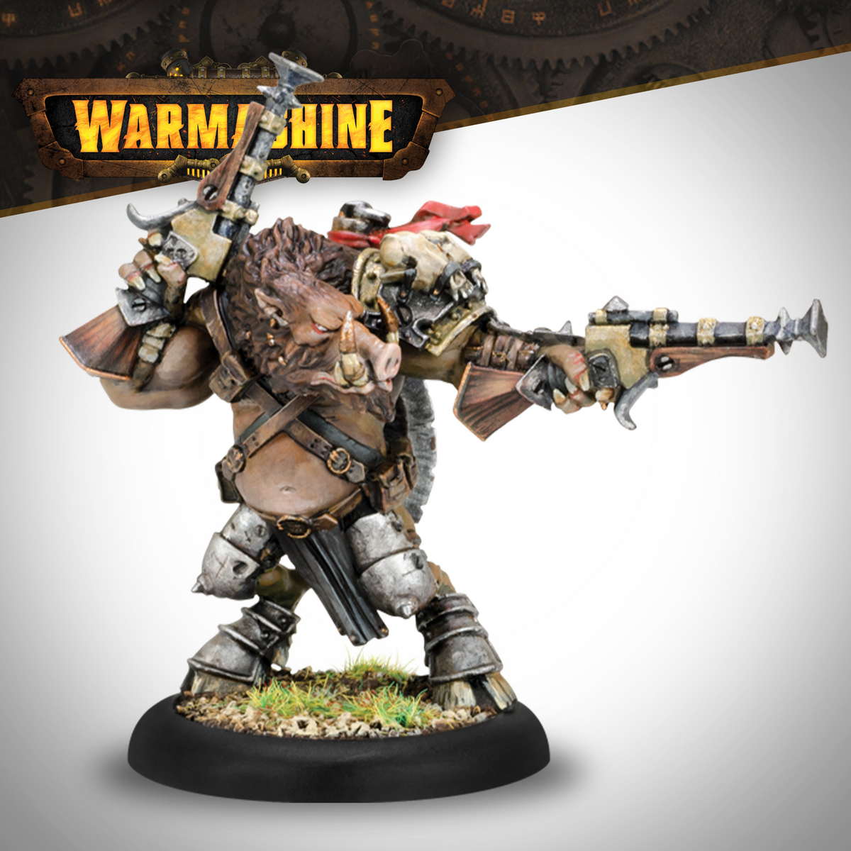 Warmachine: Farrow Brigand Warlord