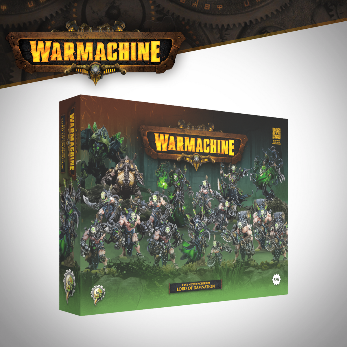 Warmachine: Cryx Necrofactorium Army Box – Lord of Damnation