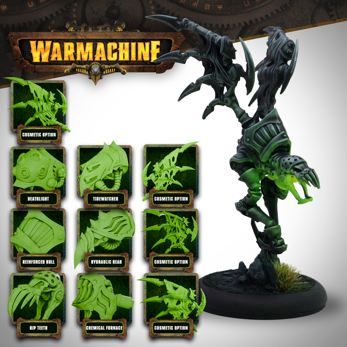 Warmachine: Cryx Dread Armada - Dredger Light Warjack