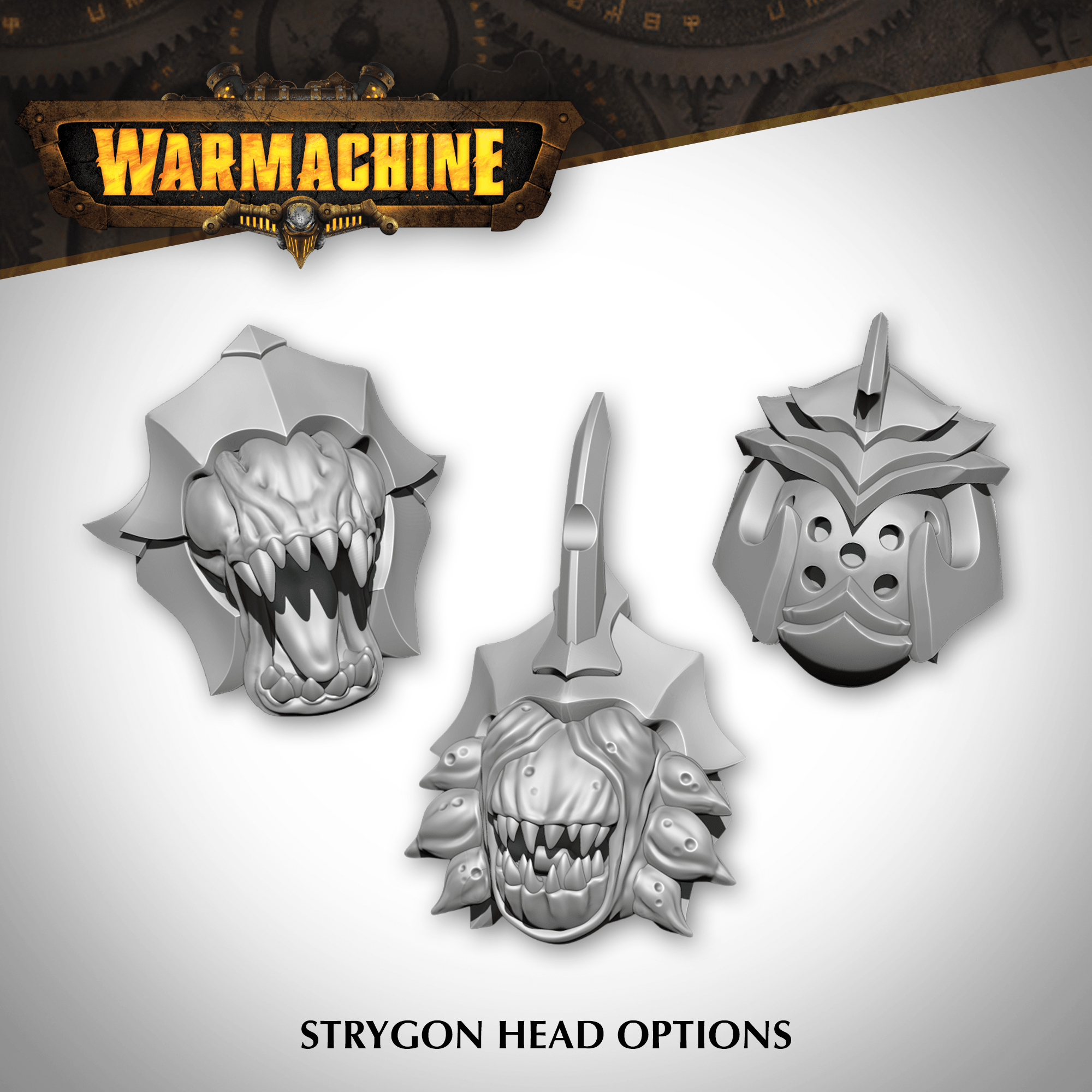 Warmachine: Dusk Fane of Nyrro Strygon Light Warbeast Options - Steamforged Games