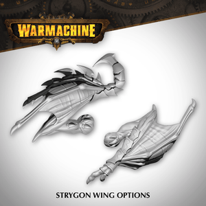 Warmachine: Dusk Fane of Nyrro Strygon Light Warbeast Options - Steamforged Games