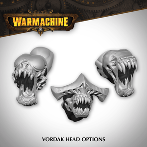 Warmachine: Dusk Fane of Nyrro Vordak Heavy Warbeast Options - Steamforged Games