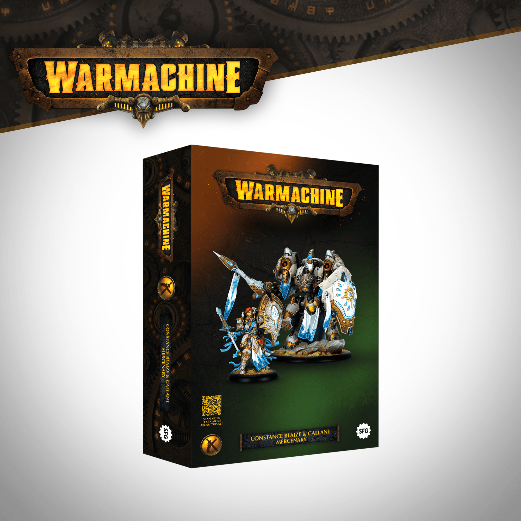 Warmachine: Constance Blaize and Gallant (HIPS) - Steamforged Games