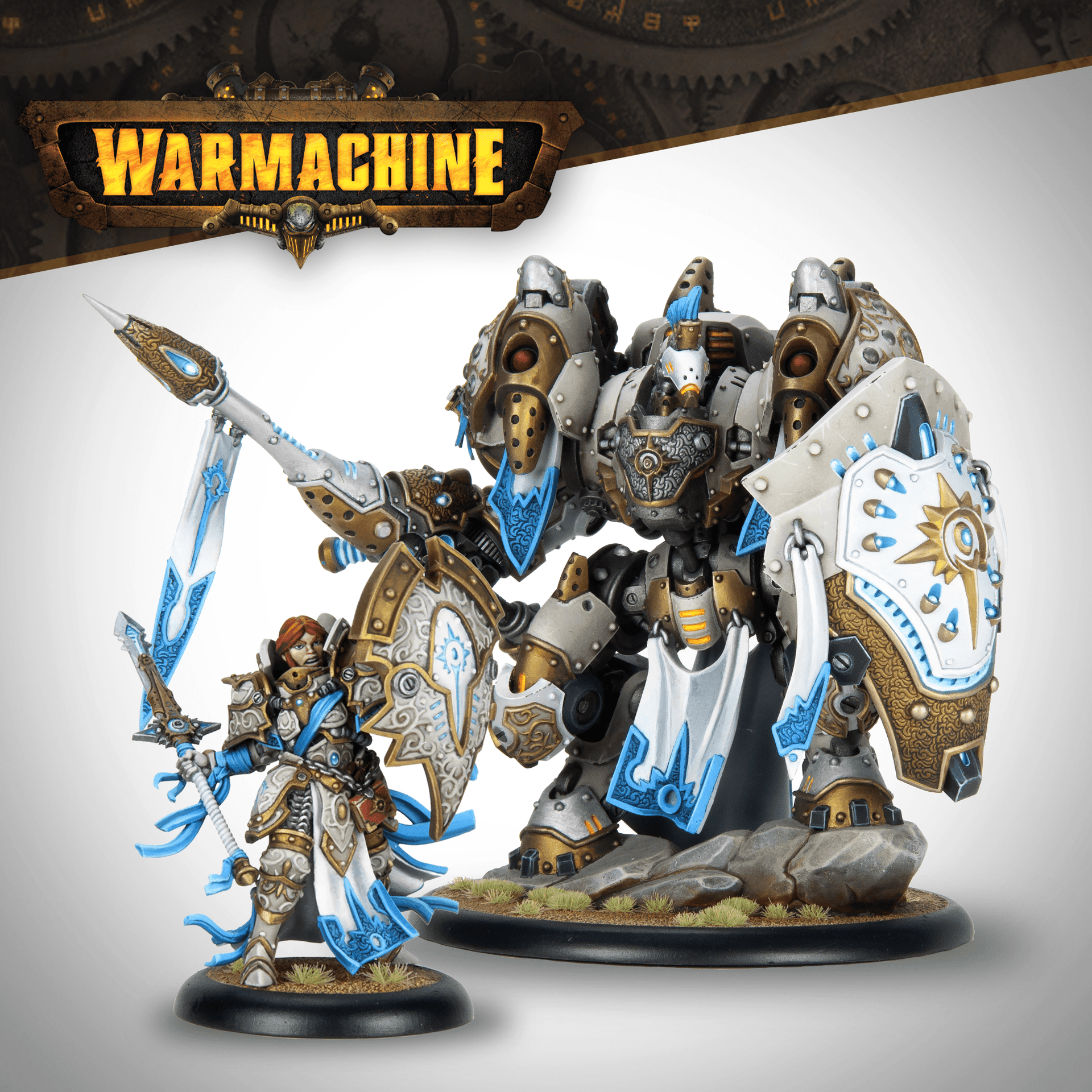 Warmachine: Constance Blaize and Gallant (HIPS) - Steamforged Games