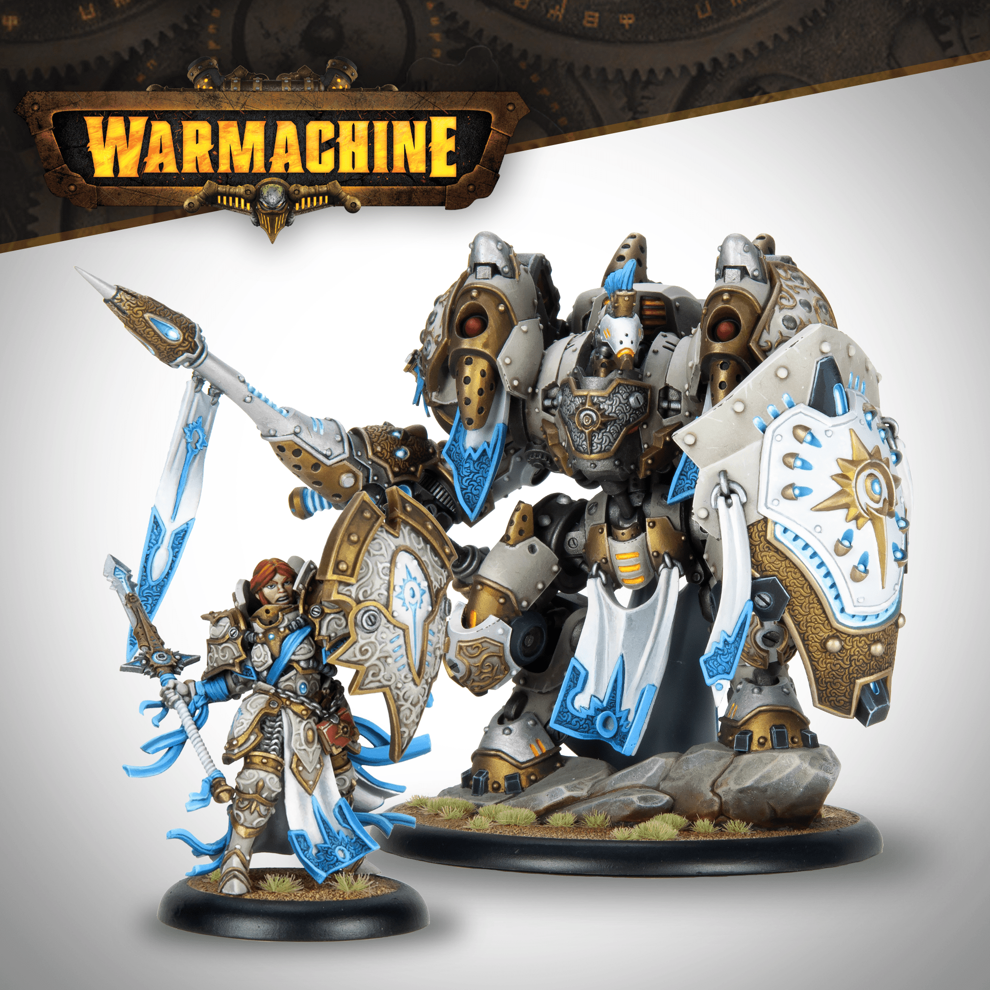 Warmachine: Constance Blaize and Gallant (HIPS) - Steamforged Games