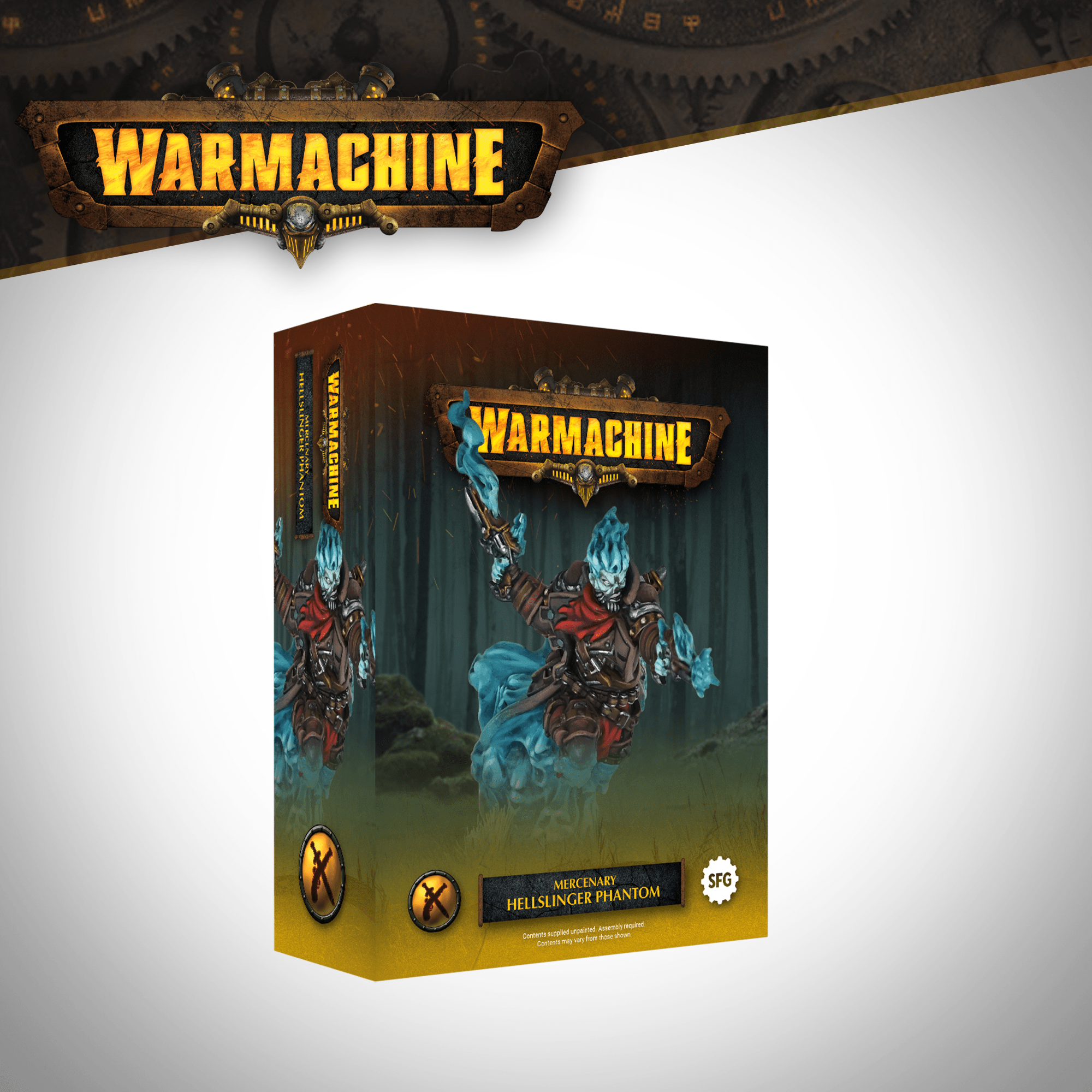 Warmachine: Hellslinger Phantom (Mercenary) - Steamforged Games