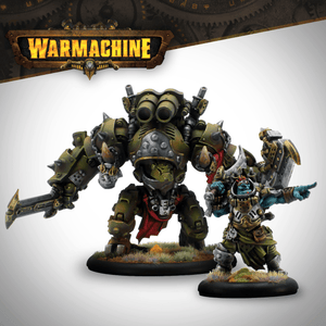 Warmachine: Southern Kriels Kithguard Journeyman & Ramhead - Steamforged Games