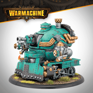 Warmachine: Crucible Guard Captain Eira Mackay & Railless Interceptor - Steamforged Games