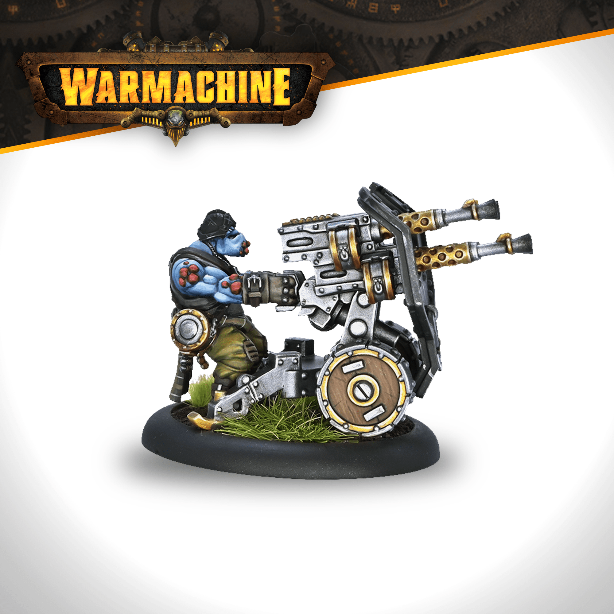 Warmachine: Southern Kriels Kithguard Sidewinder - Steamforged Games