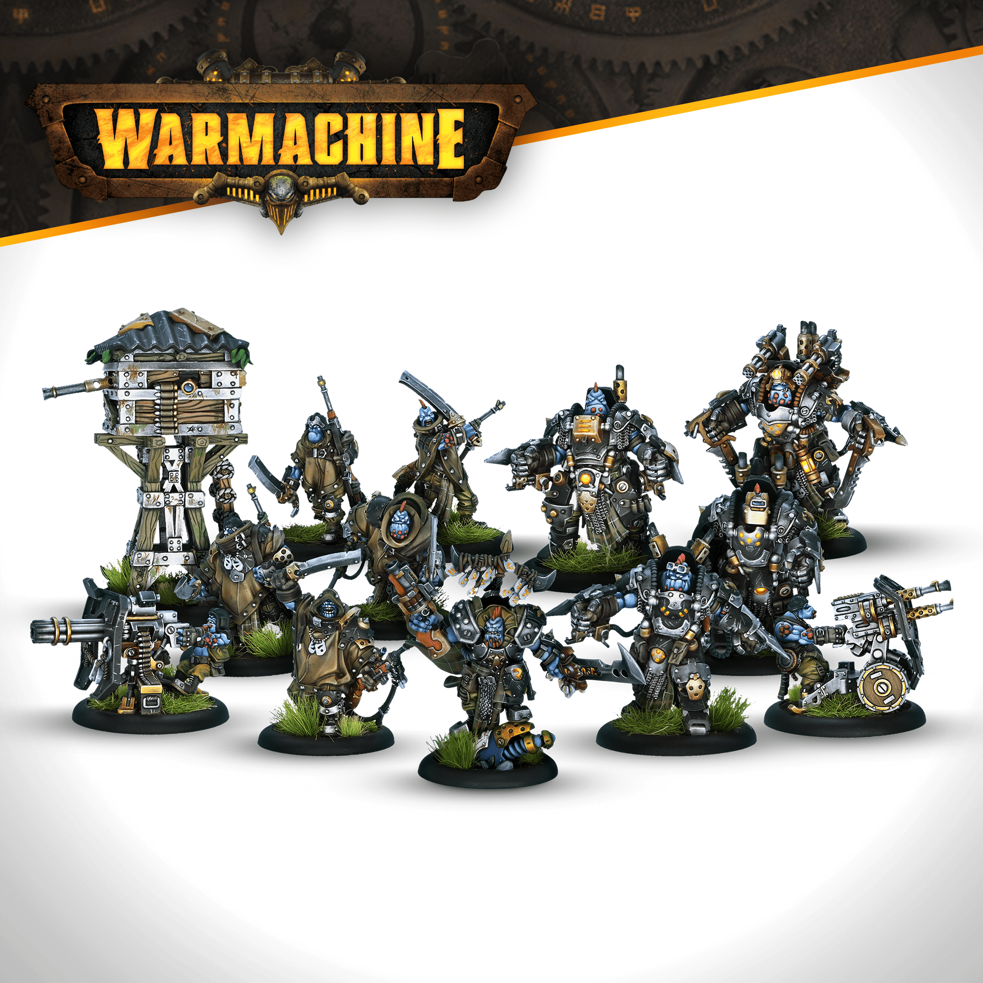 Warmachine: Southern Kriels Kithguard Auxiliary Expansion - Steamforged Games