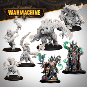 Warmachine: Orgoth Cursebound Command Cadre - Steamforged Games