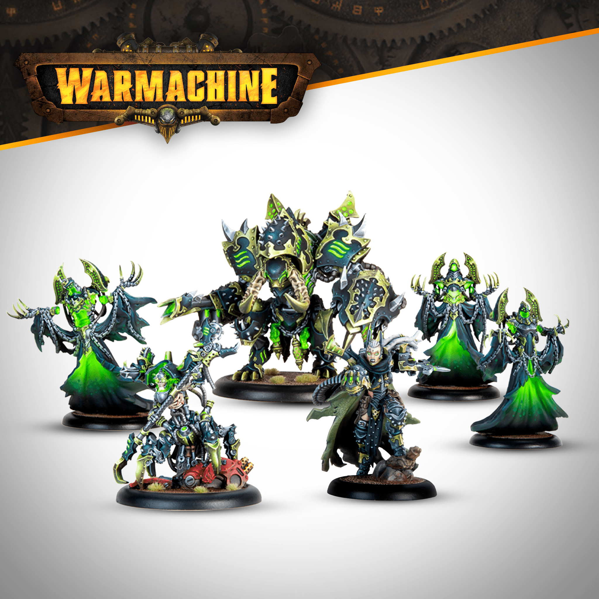 Warmachine: Cryx Necrofactorium Command Starter - Steamforged Games