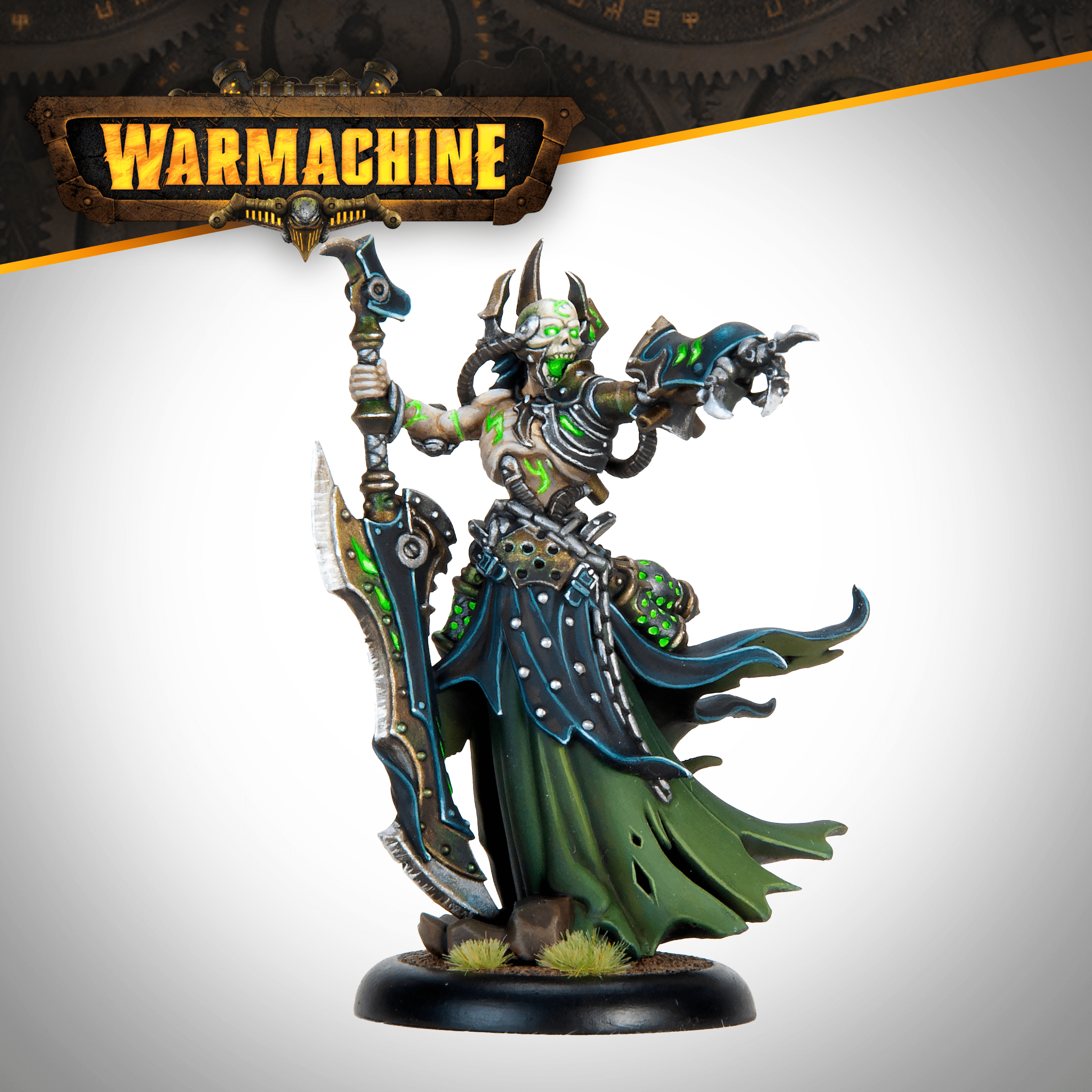 Warmachine: Skarlock Lieutenant - Steamforged Games