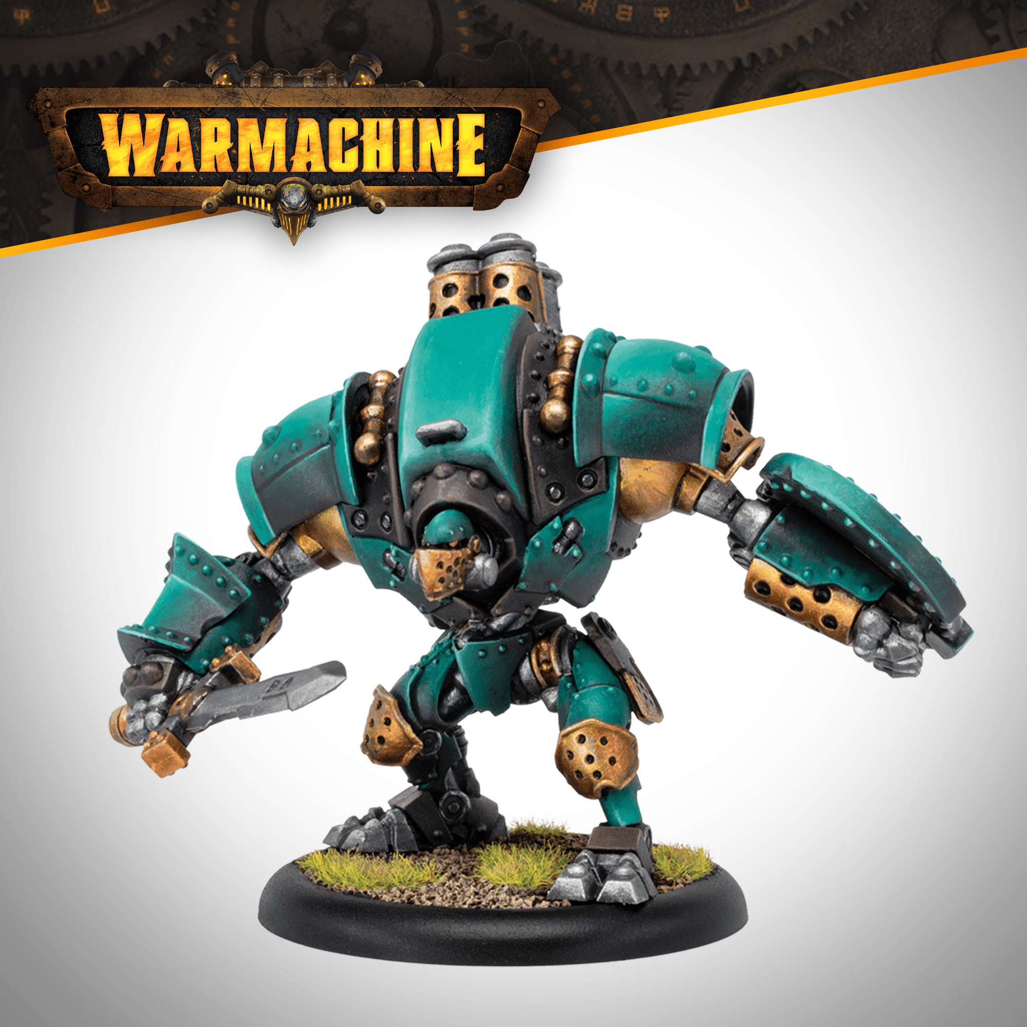 Warmachine: Crucible Guard Toro/Suppressor/Vindicator Warjack - Steamforged Games