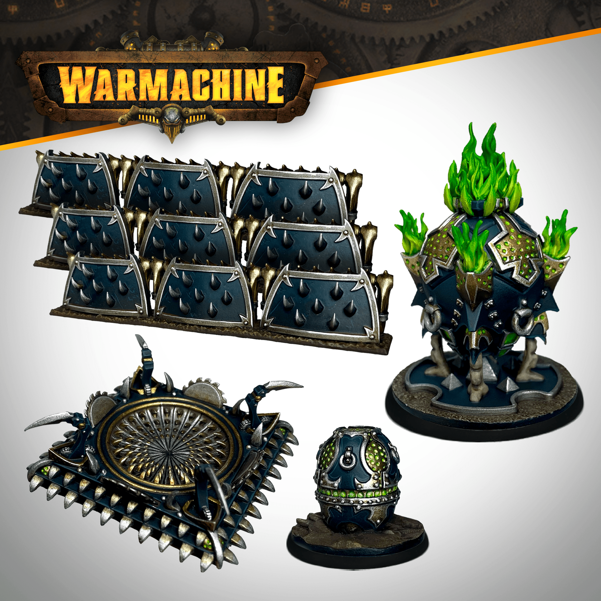 Warmachine: Cryx Defenses Set - Steamforged Games