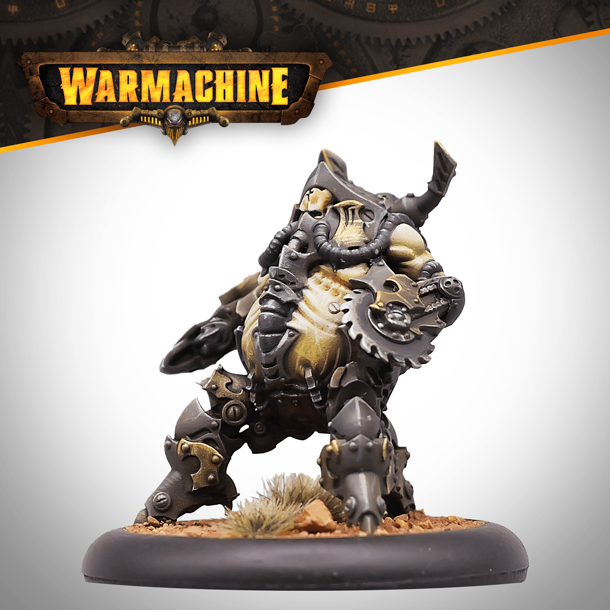 Warmachine: Mechanithrall Swarm Warden - Steamforged Games